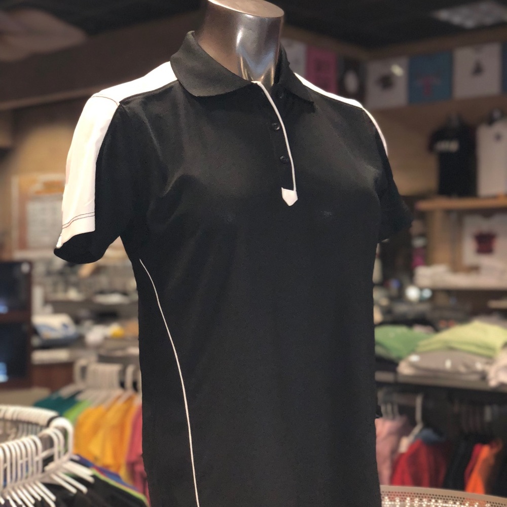 Women’s Chestnut Hill 100% Polyester Polo Black